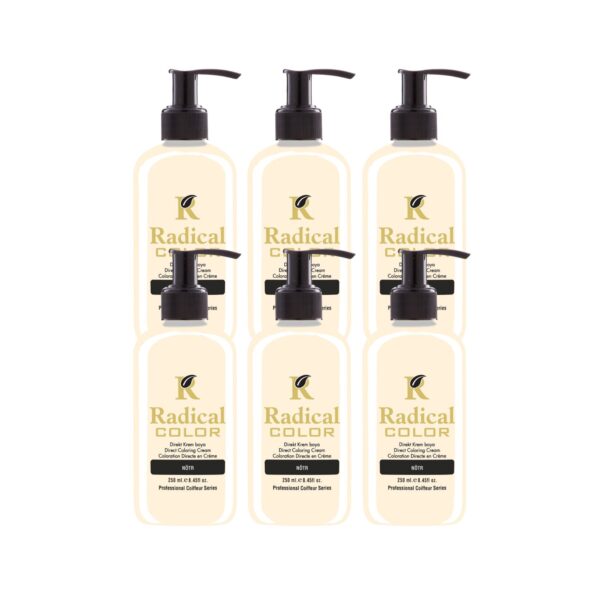 Radical Color NEW 25/Mixerizer Amonyaksız Su Bazlı Saç Boyası 250 ML 6 Adet Pastel Nötr