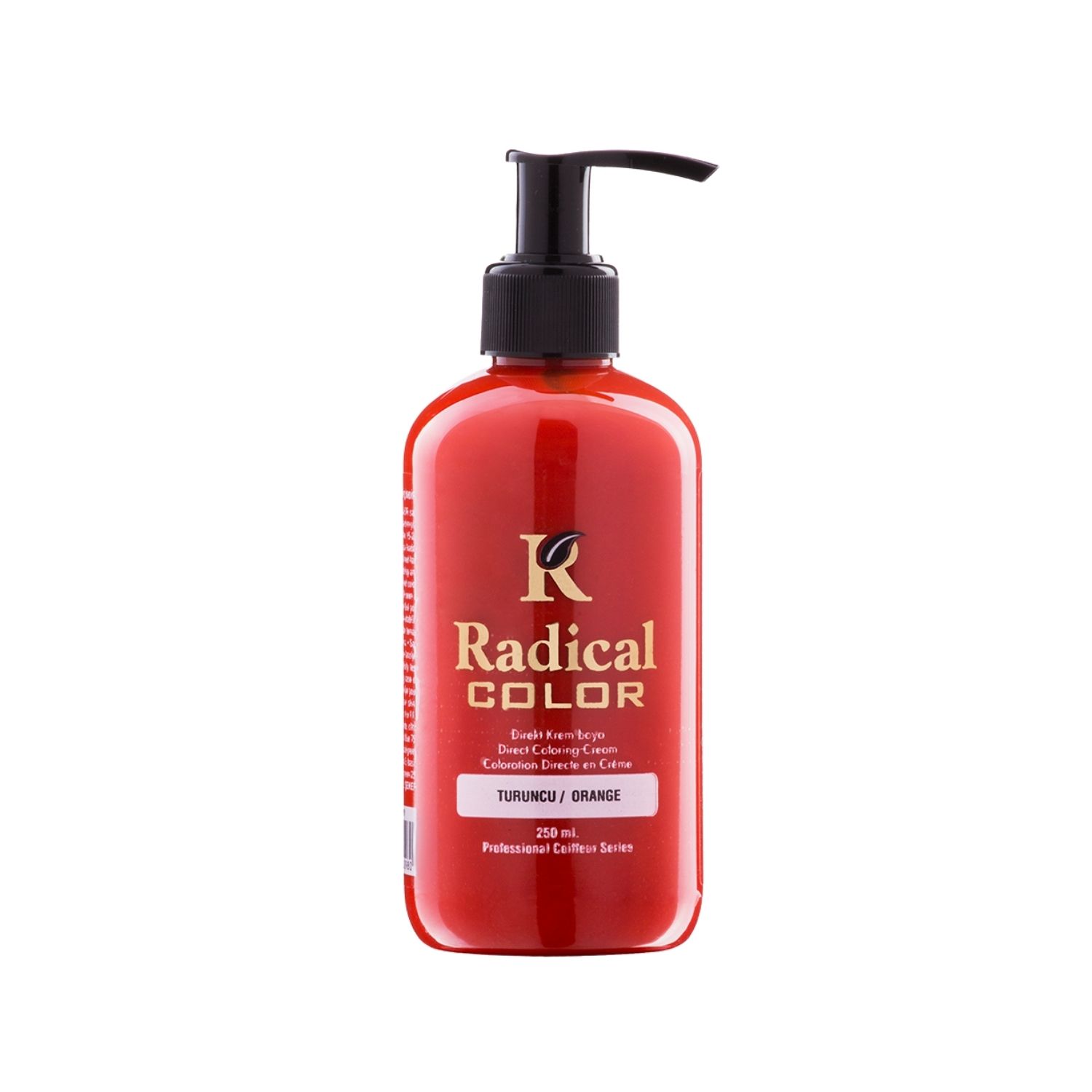Radical Color NEW 25/Orange Amonyaksız Su Bazlı Saç Boyası 250 ML 1 Adet Turuncu