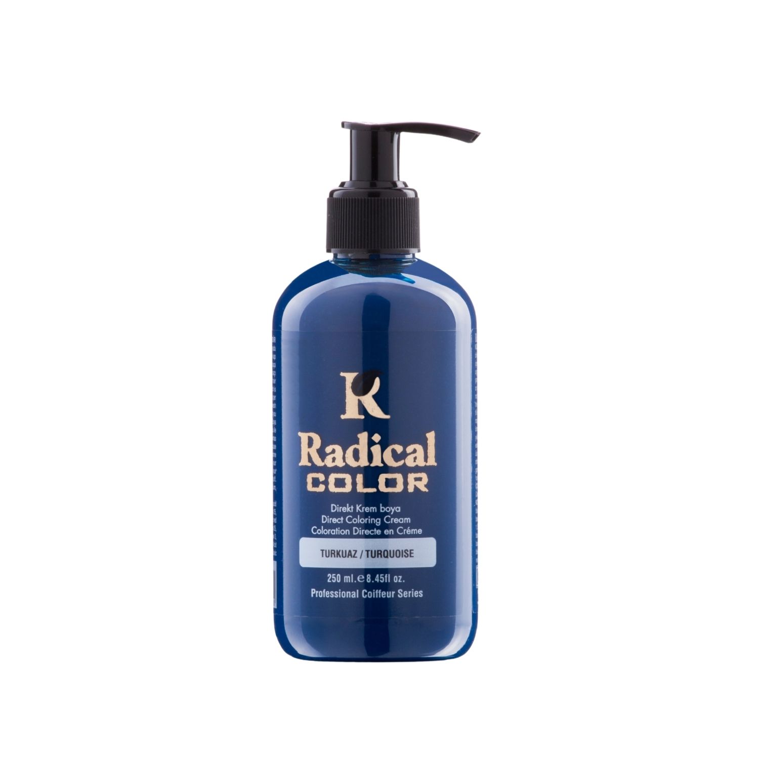 Radical Color NEW 25/Turquoise Amonyaksız Su Bazlı Saç Boyası 250 ML 1 Adet Turkuaz