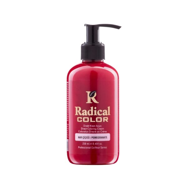 Radical Color NEW 25/Pomegranate Amonyaksız Su Bazlı Saç Boyası 250 ML 1 Adet Nar Çiçeği