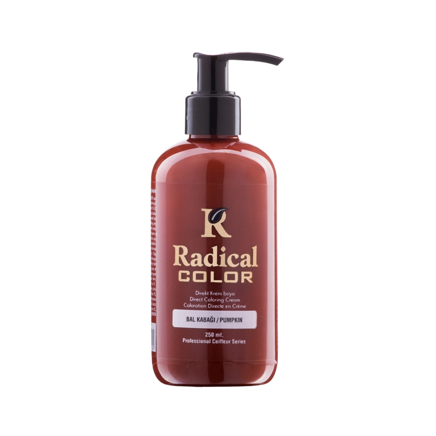 Radical Color NEW 25/Pumpkin Amonyaksız Su Bazlı Saç Boyası 250 ML 1 Adet Bal Kabağı