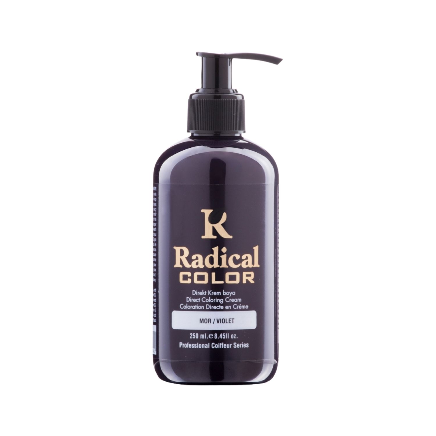 Radical Color NEW 25/Violet Amonyaksız Su Bazlı Saç Boyası 250 ML 1 Adet Mor