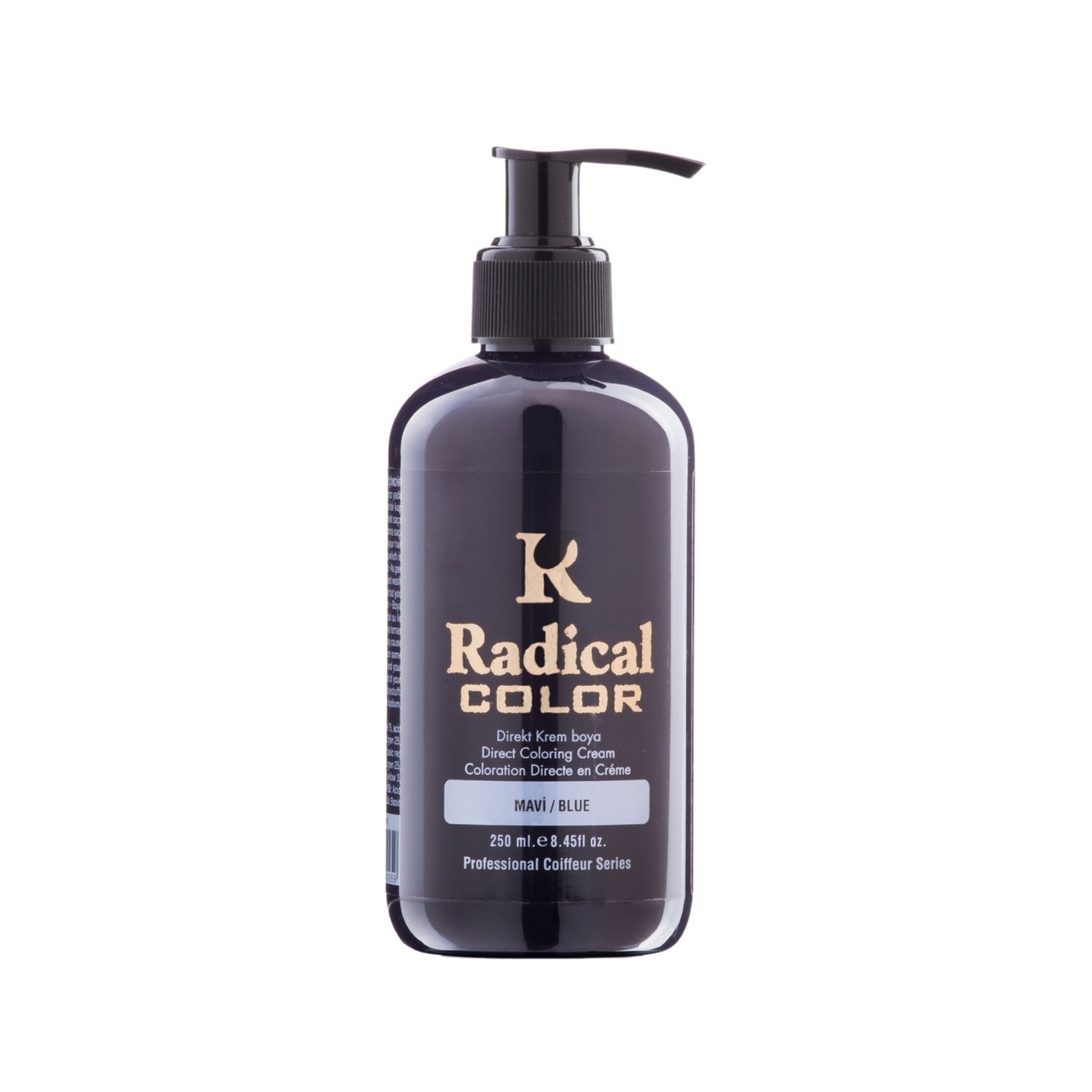 Radical Color NEW 25/Blue Amonyaksız Su Bazlı Saç Boyası 250 ML 1 Adet Mavi