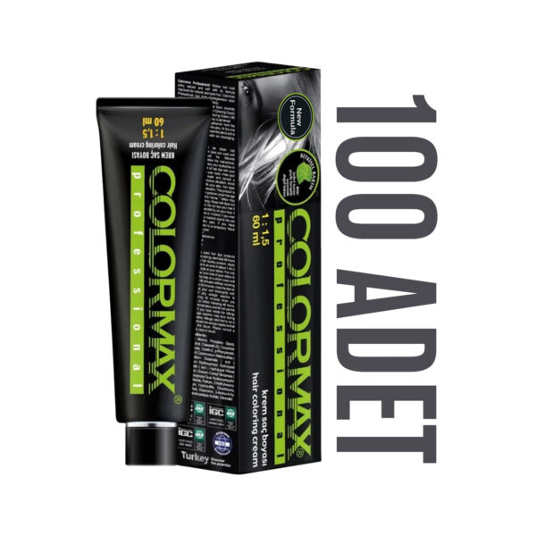 Colormax Kuaför Seti 60 Ml 100 Adet Saç Boyası Oksidansız