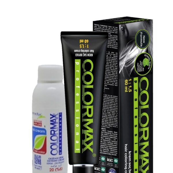 Colormax SPS749 Nouveau 2025/05.556 Kızıl Kahve Mix 60 Ml 1 Adet Saç Boyası + 1 Adet 90 Ml Oksidan Set