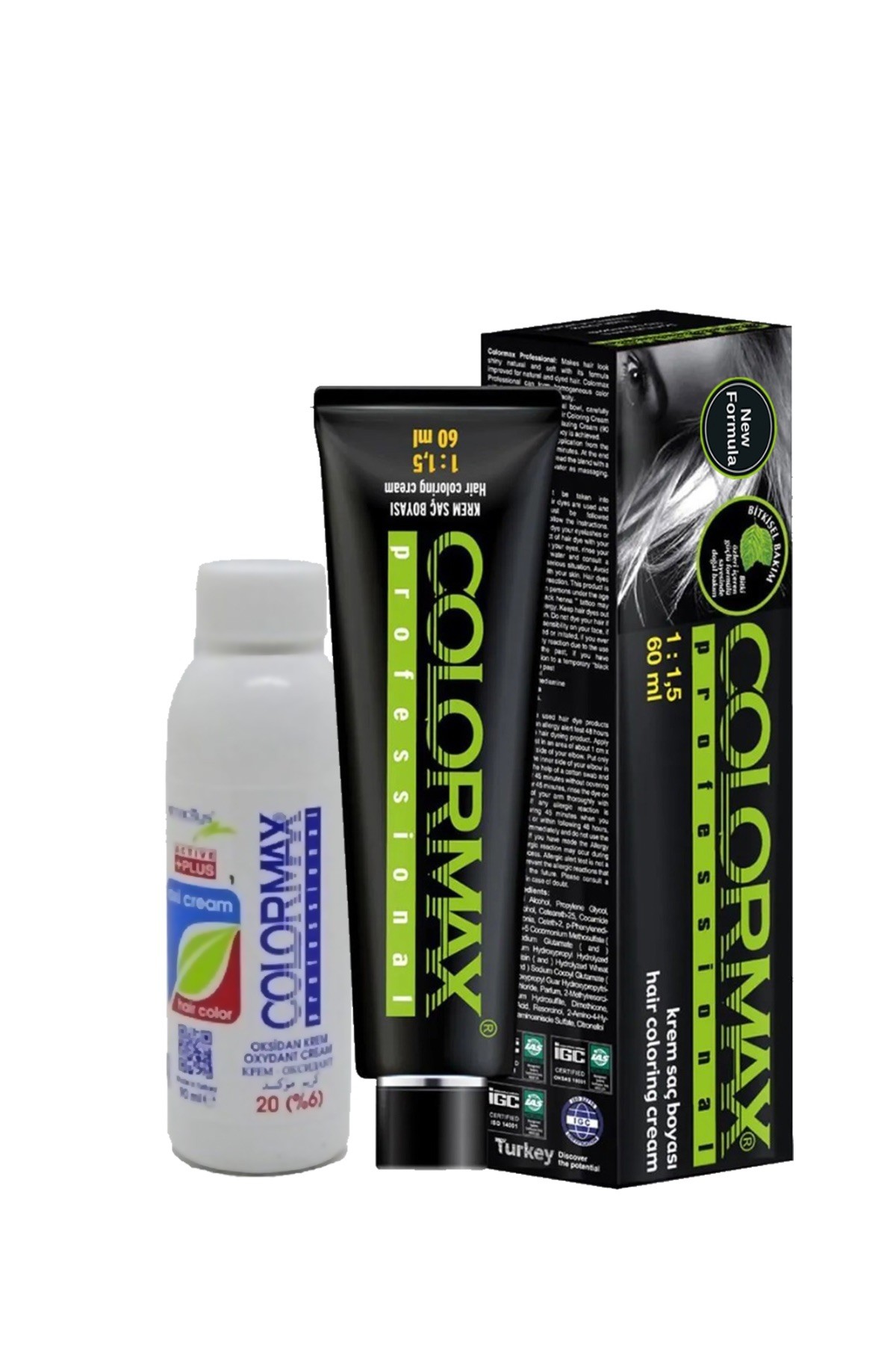 Colormax SPS049 Nouveau 2025/08.34 Açık Karamel 60 Ml 1 Adet Saç Boyası + 1 Adet 90 Ml Oksidan Set Colormax SPS049 Nouveau 2025/08.34 Açık Karamel 60 Ml 1 Adet Saç Boyası + 1 Adet 90 Ml Oksidan Set