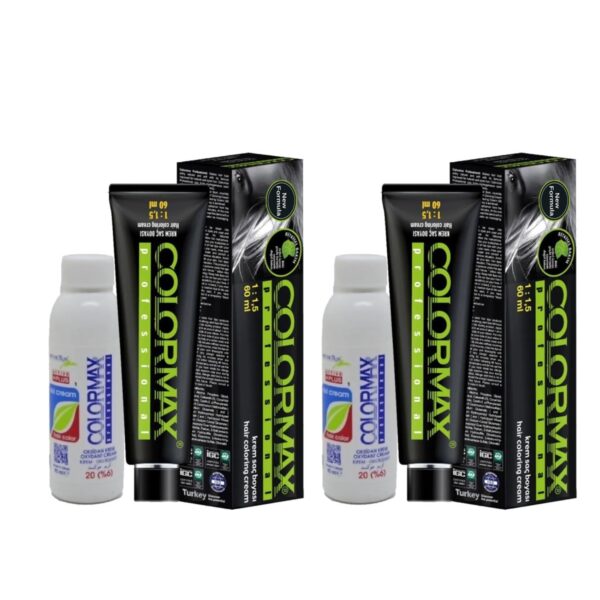 Colormax SPS810 Nouveau 2025/06.03 Koyu Kumral Dore 60 Ml 2 Adet Saç Boyası + 2 Adet 90 Ml Oksidan Set