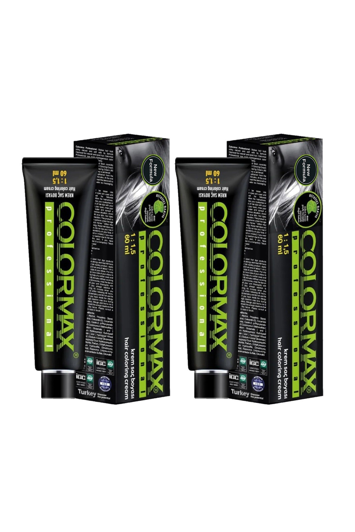 Colormax SPS062 Nouveau 2025/03 Koyu Kestane 60 Ml 2 Adet Saç Boyası Oksidansız