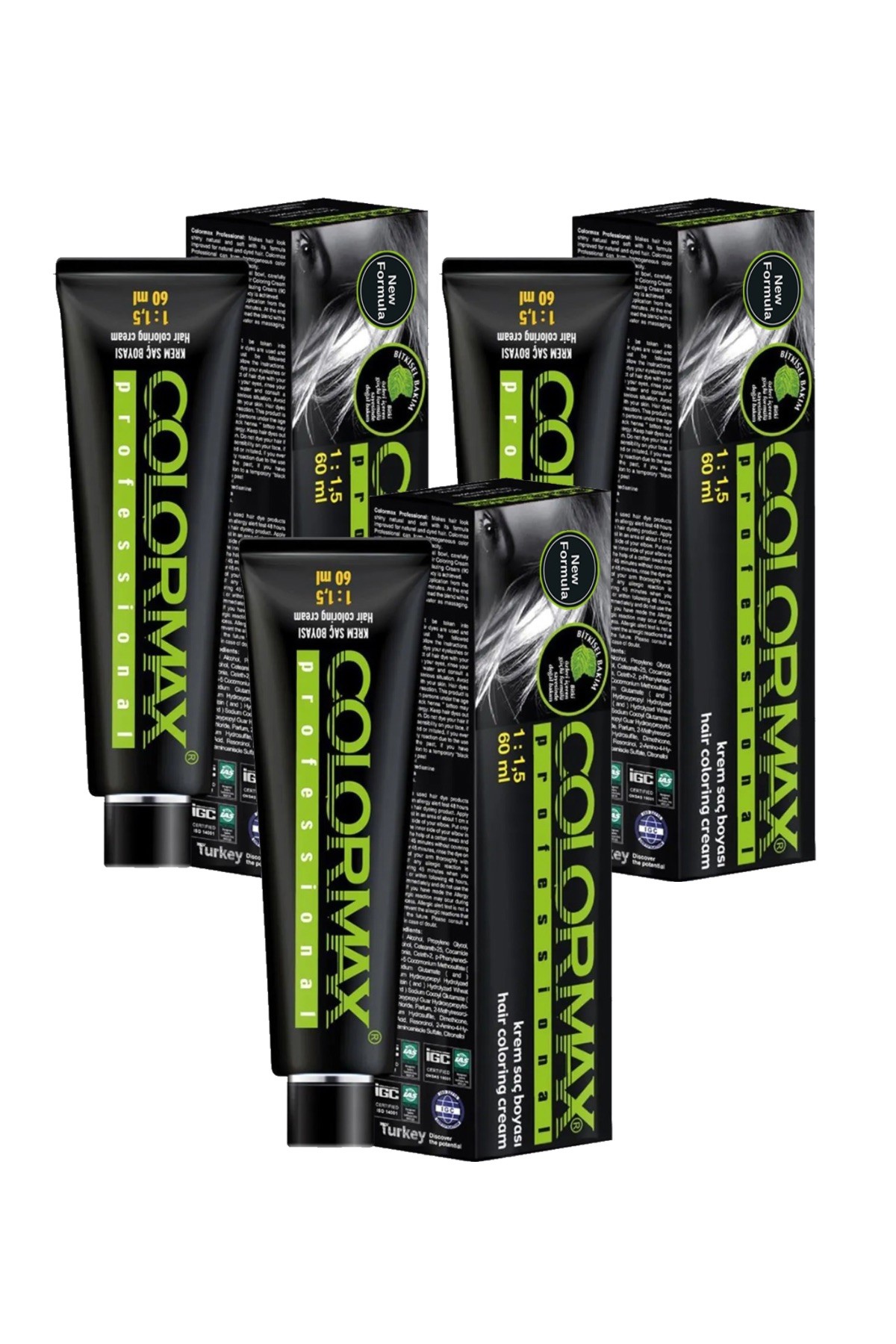 Colormax SPS303 Nouveau 2025/06 Koyu Kumral 60 Ml 3 Adet Saç Boyası Oksidansız Colormax SPS303 Nouveau 2025/06 Koyu Kumral 60 Ml 3 Adet Saç Boyası Oksidansız