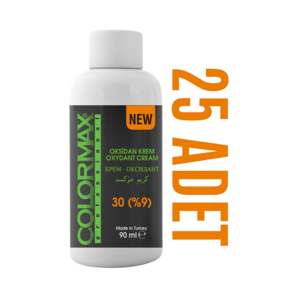 Colormax Kuaför Seti 30 Vol (%9) Aktivatör Krem Oksidan 90 Ml x 25 Adet