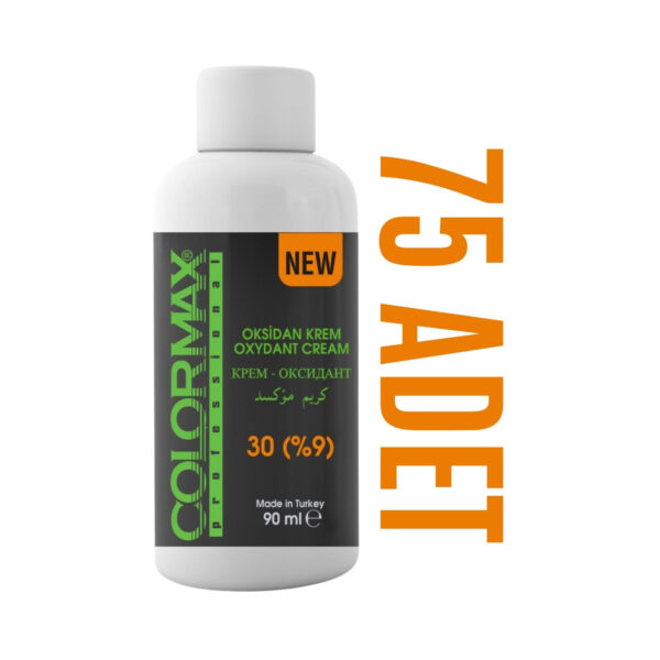 Colormax Kuaför Seti 30 Vol (%9) Aktivatör Krem Oksidan 90 Ml x 75 Adet